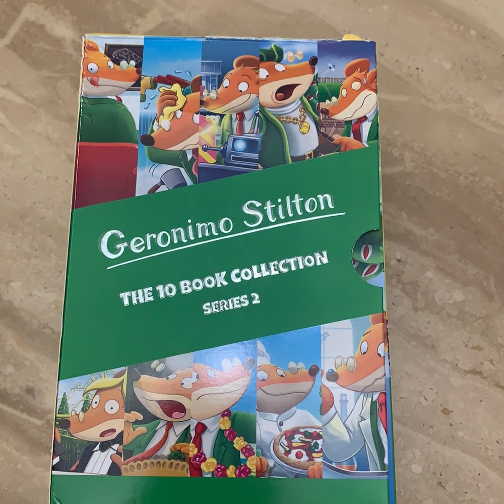 Gently used Geronimo Stilton series